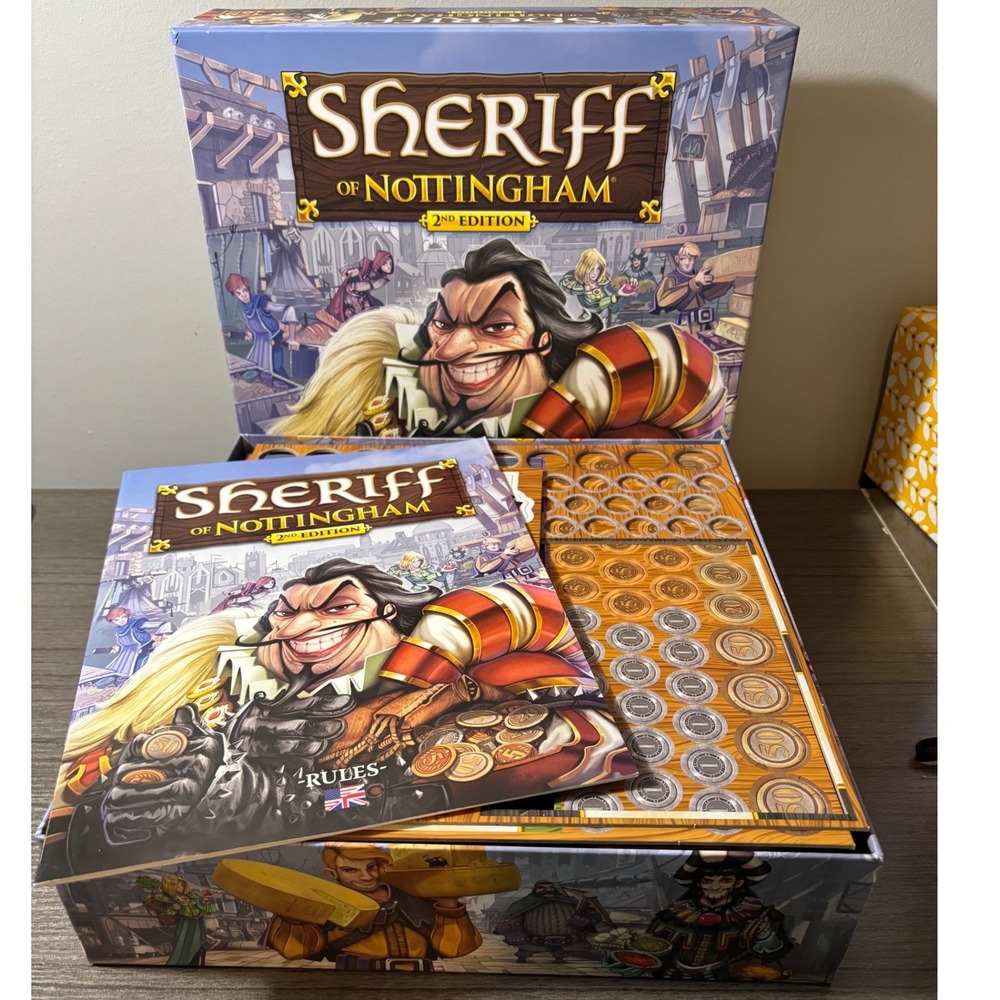 Sheriff of Nottingham 2nd Edition Board Game, Complete - Picture 3 of 5